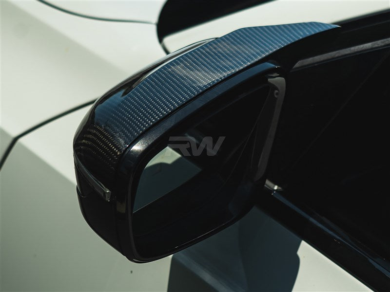 RW Carbon BMW G42 230i 2-Series M Style CF Mirror Caps-Exterior-Silicon Valley Bimmer