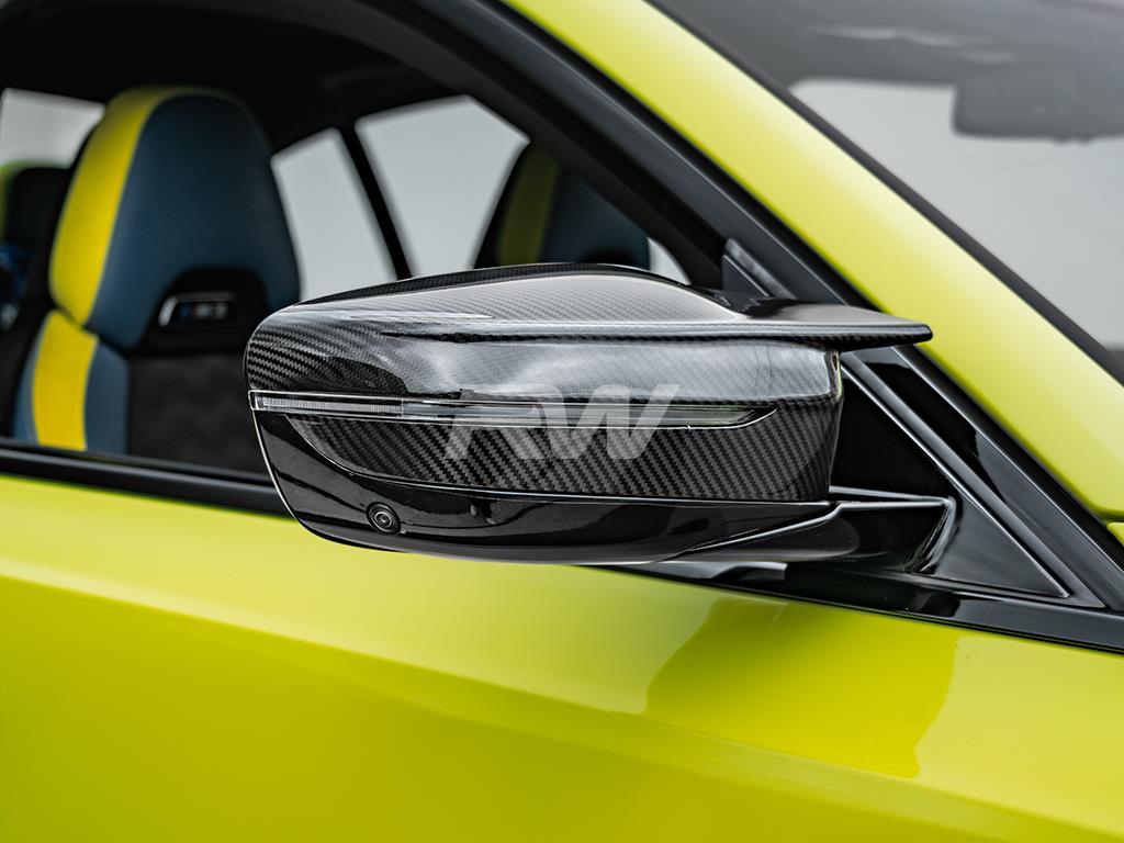 RW Carbon BMW G42 M240i 2-Series Carbon Fiber Mirror Caps-Exterior-Silicon Valley Bimmer