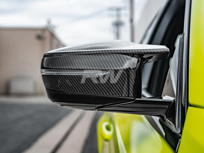 RW Carbon BMW G42 M240i 2-Series Carbon Fiber Mirror Caps-Exterior-Silicon Valley Bimmer