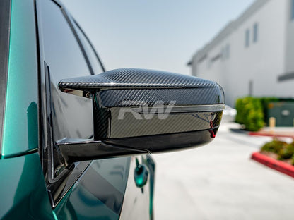 RW Carbon BMW G42 M240i 2-Series Carbon Fiber Mirror Caps-Exterior-Silicon Valley Bimmer