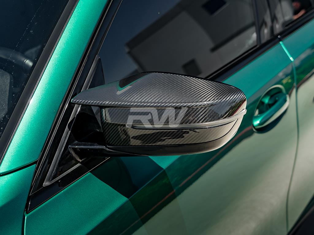 RW Carbon BMW G42 M240i 2-Series Carbon Fiber Mirror Caps-Exterior-Silicon Valley Bimmer