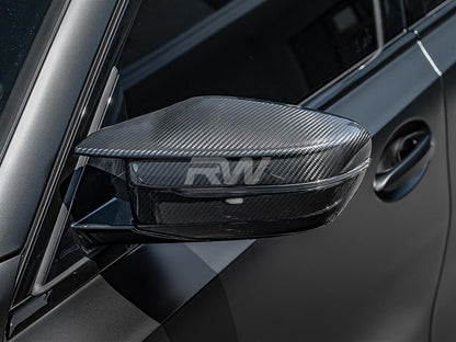 RW Carbon BMW G42 M240i 2-Series Carbon Fiber Mirror Caps-Exterior-Silicon Valley Bimmer