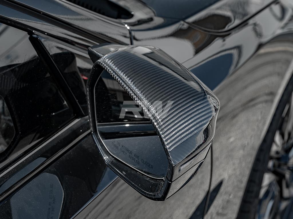 RW Carbon BMW G45 X3 M styled CF Mirror Cap Replacements-Exterior-Silicon Valley Bimmer