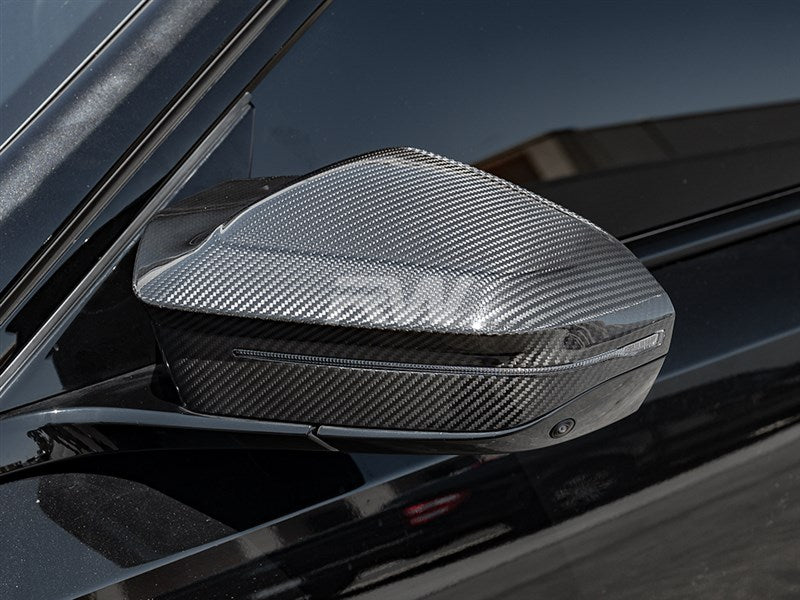 RW Carbon BMW G45 X3 M styled CF Mirror Cap Replacements-Exterior-Silicon Valley Bimmer