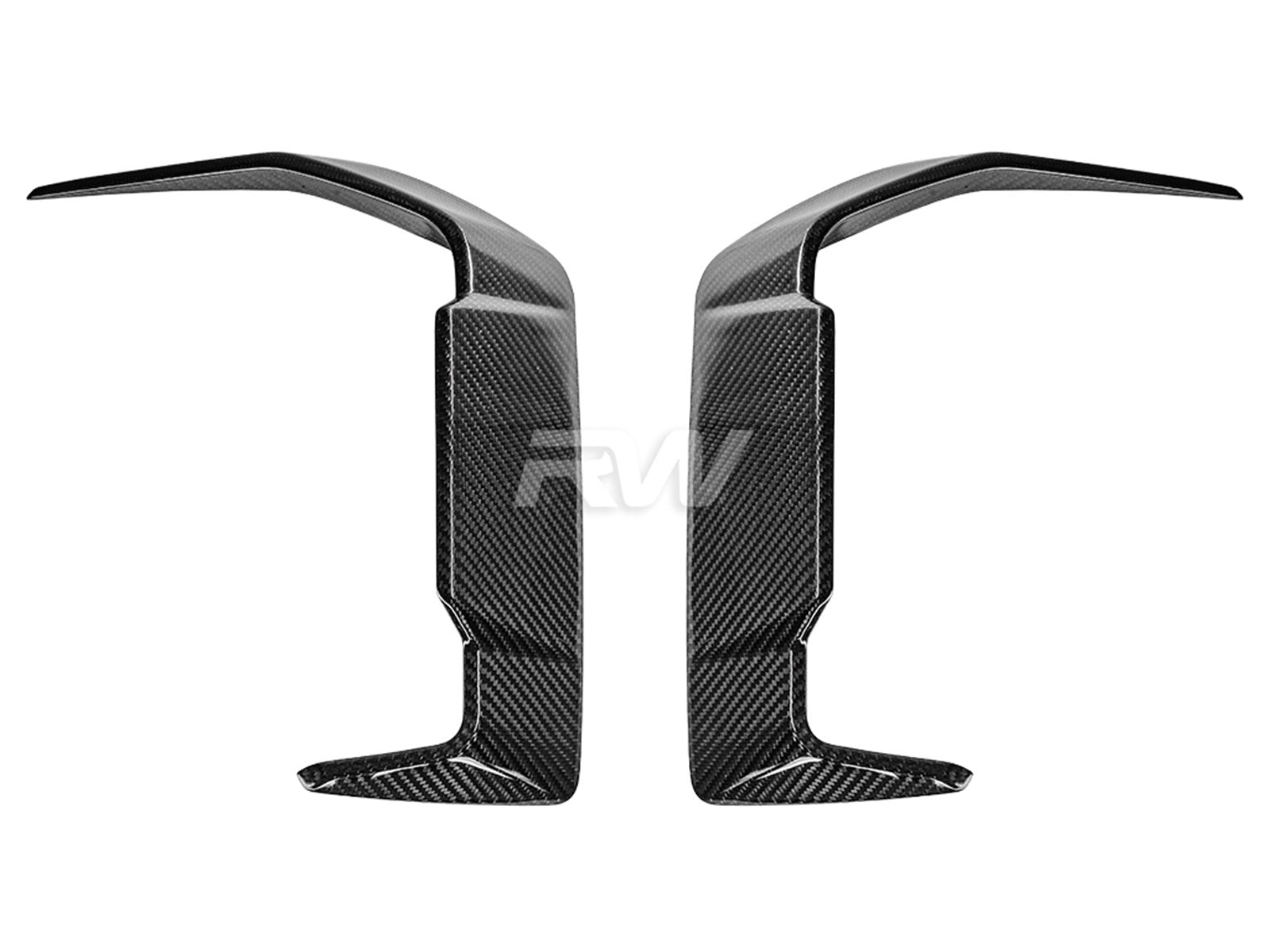 RW Carbon BMW G60 5-Series Carbon Fiber Front Side Vent Trims-Exterior-Silicon Valley Bimmer