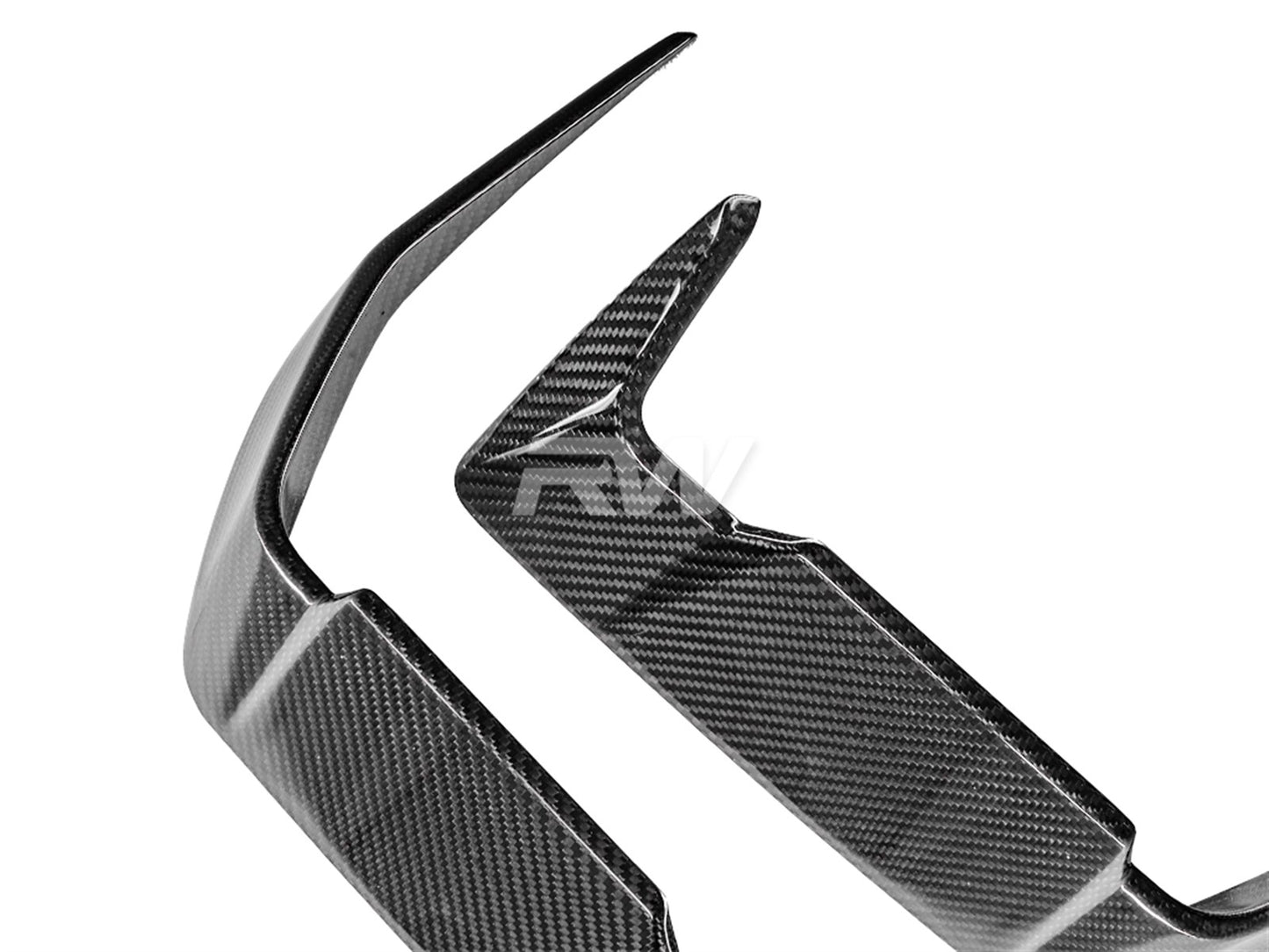 RW Carbon BMW G60 5-Series Carbon Fiber Front Side Vent Trims-Exterior-Silicon Valley Bimmer