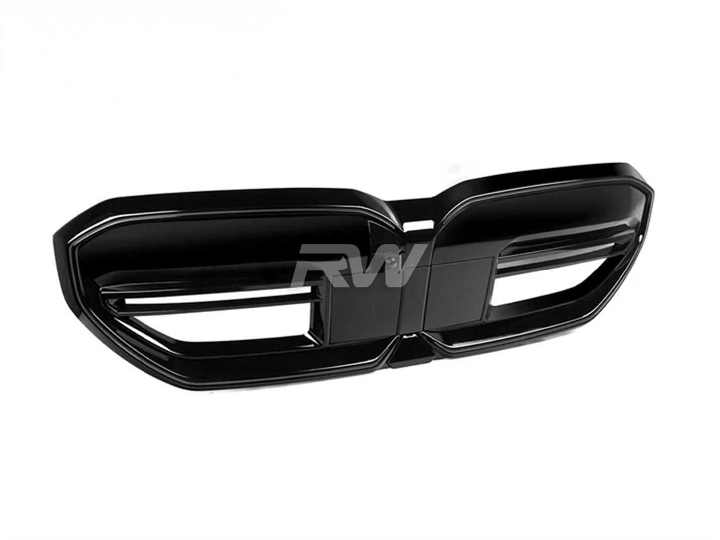 RW Carbon BMW G60 5-Series Gloss Black Front Grille-Exterior-Silicon Valley Bimmer