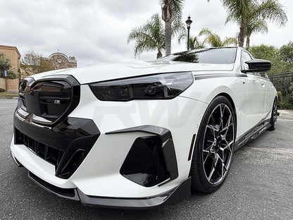 RW Carbon BMW G60 CF Performance Style Front Lip-Exterior-Silicon Valley Bimmer