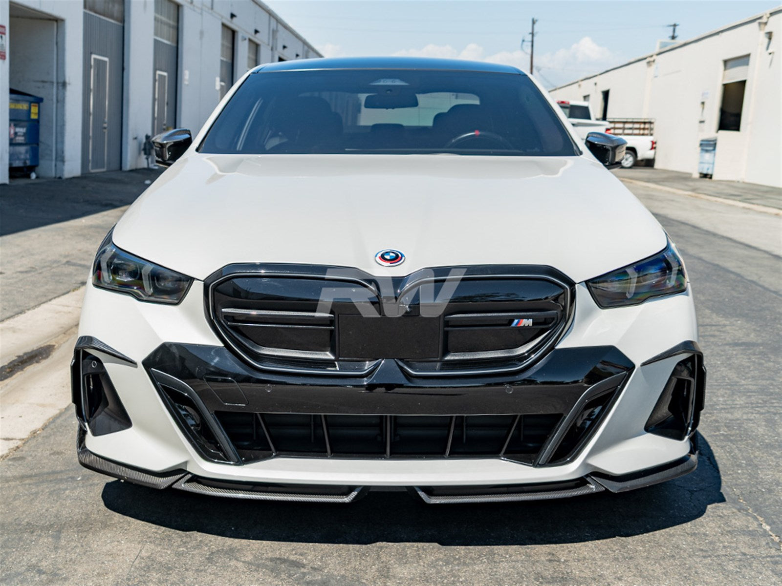 RW Carbon BMW G60 CF Performance Style Front Lip-Exterior-Silicon Valley Bimmer