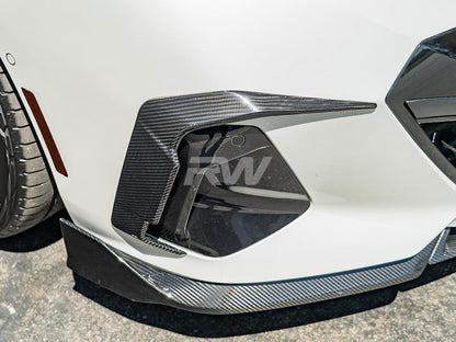 RW Carbon BMW G60 CF Performance Style Front Lip-Exterior-Silicon Valley Bimmer