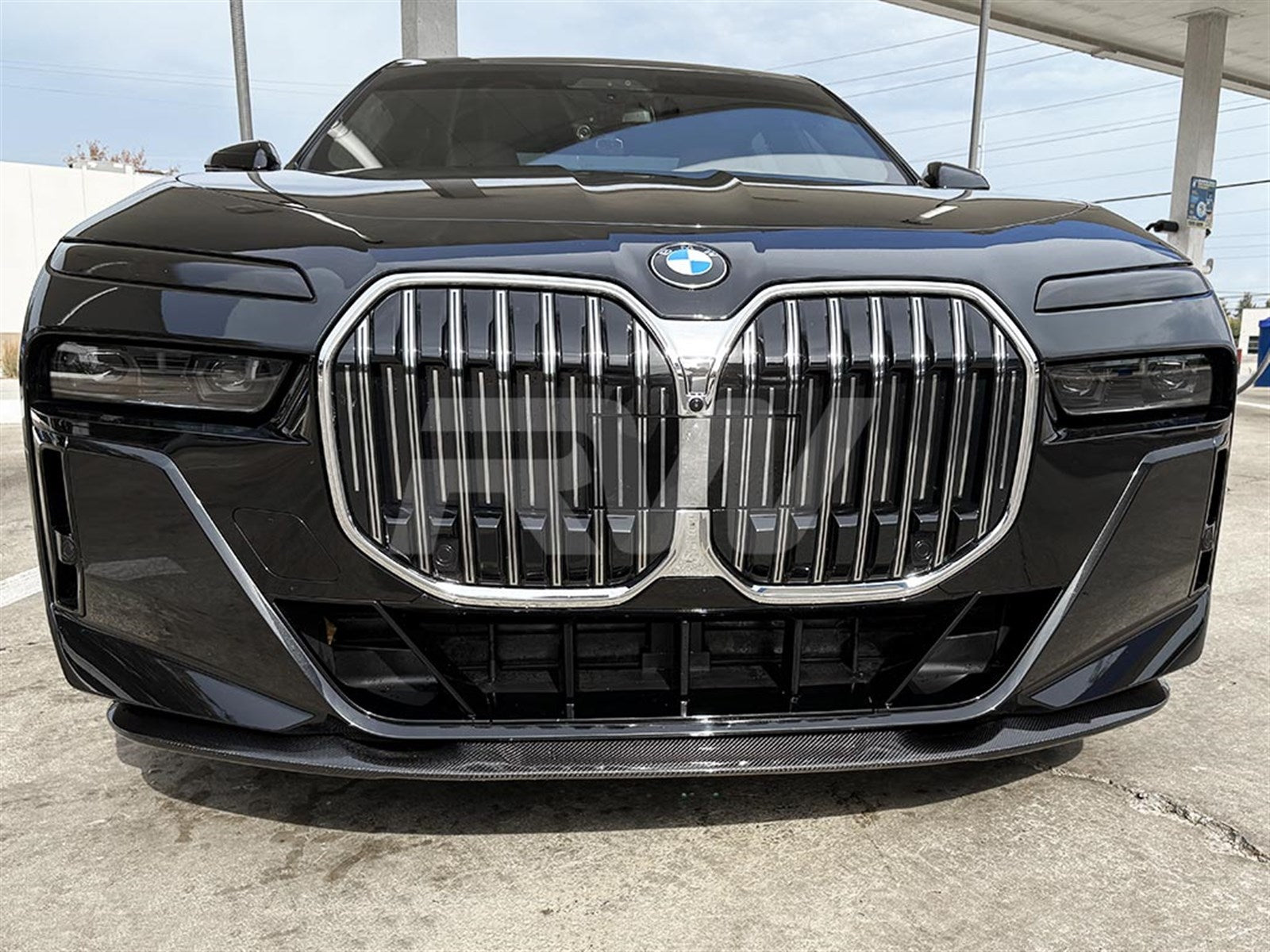 RW Carbon BMW G70 7-Series RWS Carbon Fiber Front Lip-Exterior-Silicon Valley Bimmer