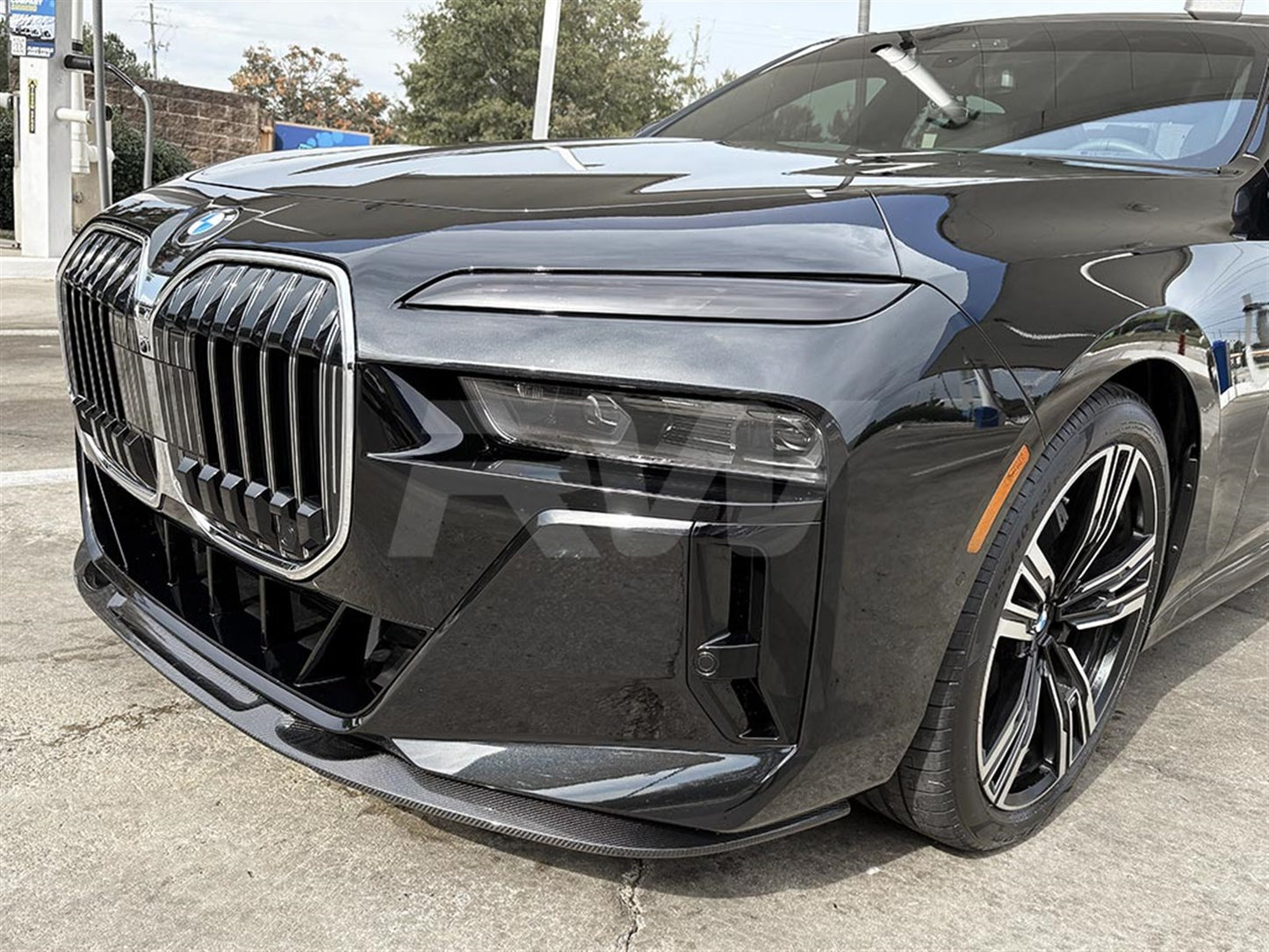 RW Carbon BMW G70 7-Series RWS Carbon Fiber Front Lip-Exterior-Silicon Valley Bimmer