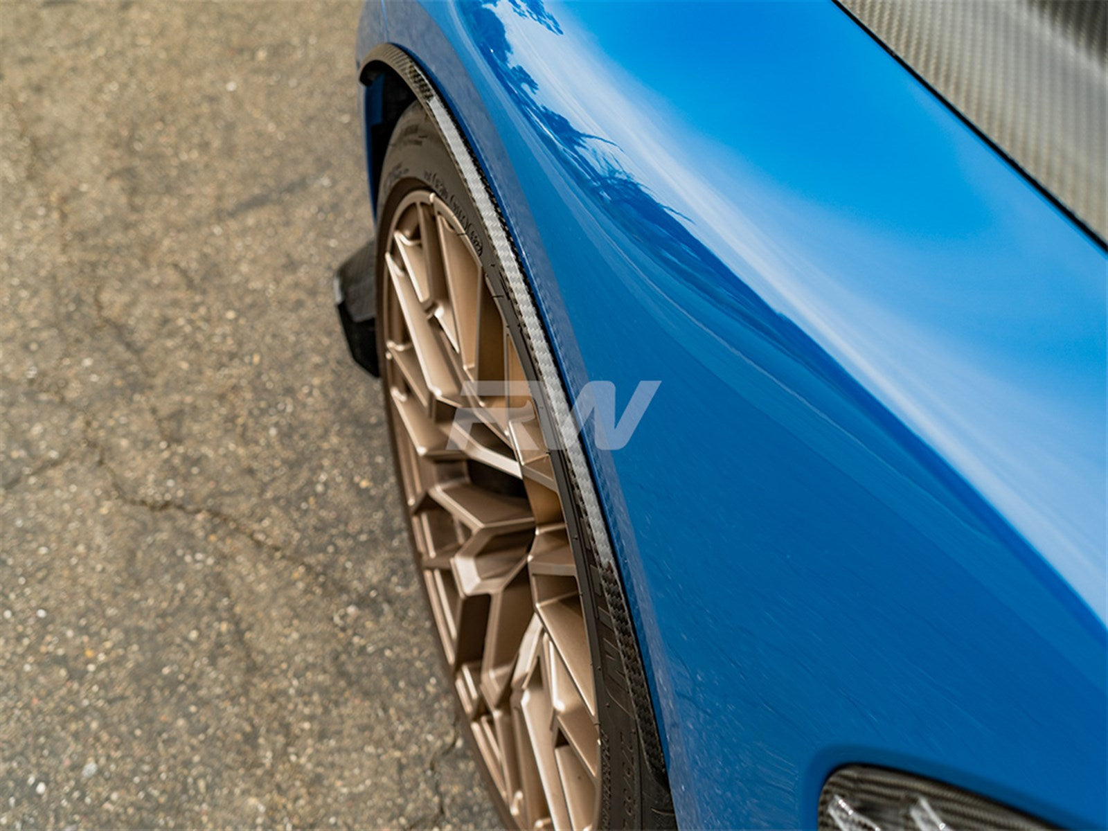 RW Carbon BMW G80 M3 CF V2 F+R Wheel Arch Extensions-Exterior-Silicon Valley Bimmer