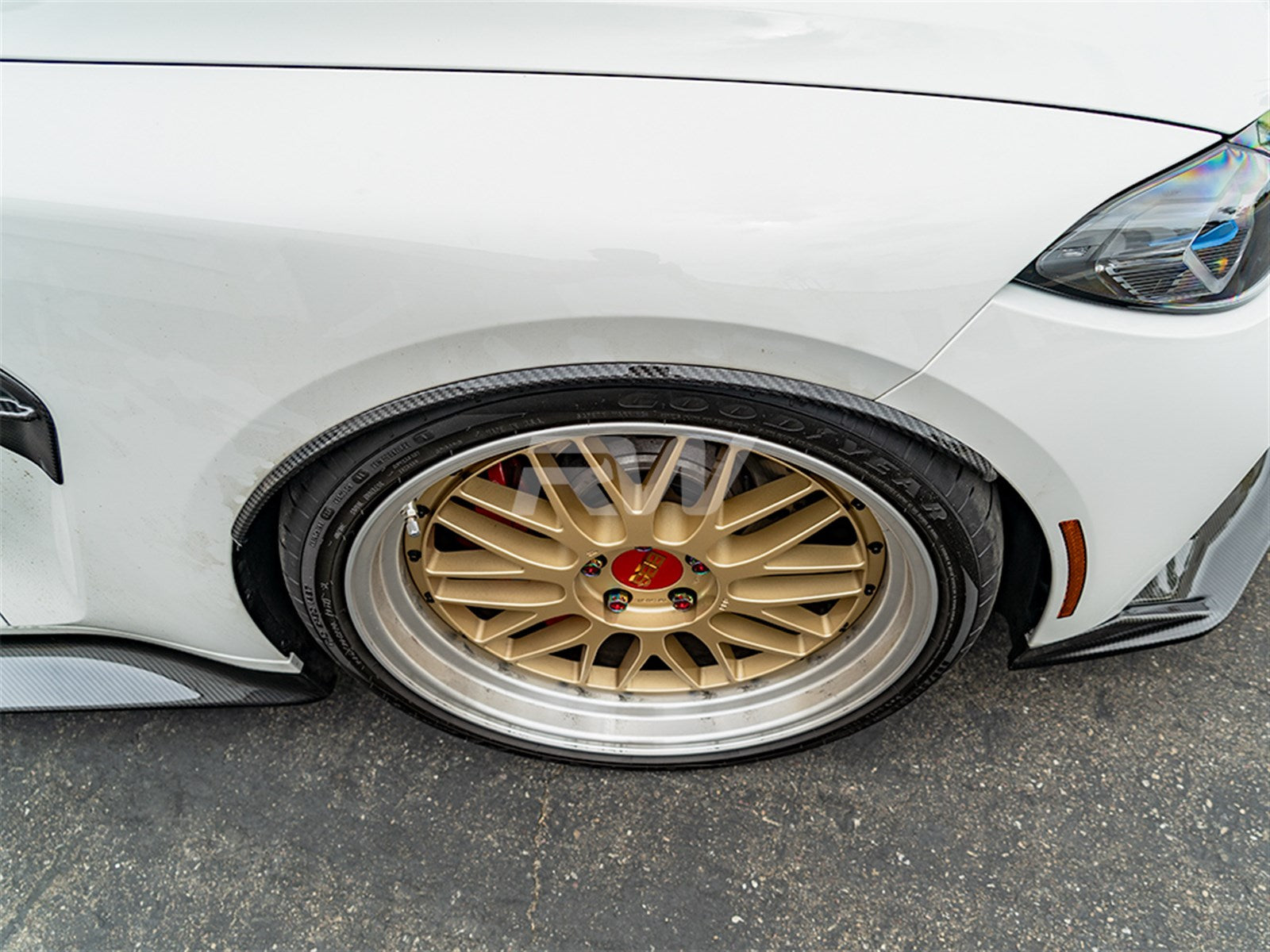 RW Carbon BMW G80 M3 CF V2 F+R Wheel Arch Extensions-Exterior-Silicon Valley Bimmer