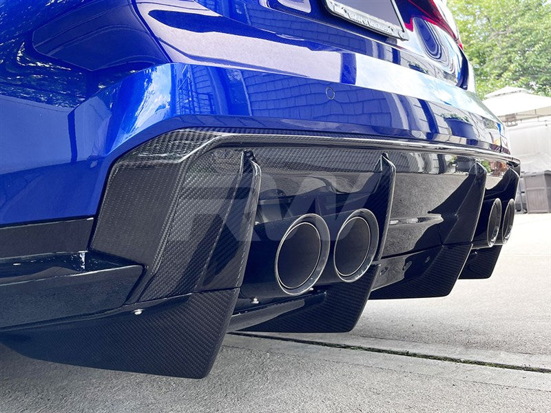 RW Carbon BMW G80 M3 Carbon Fiber GTX Diffuser+Undertray-Exterior-Silicon Valley Bimmer