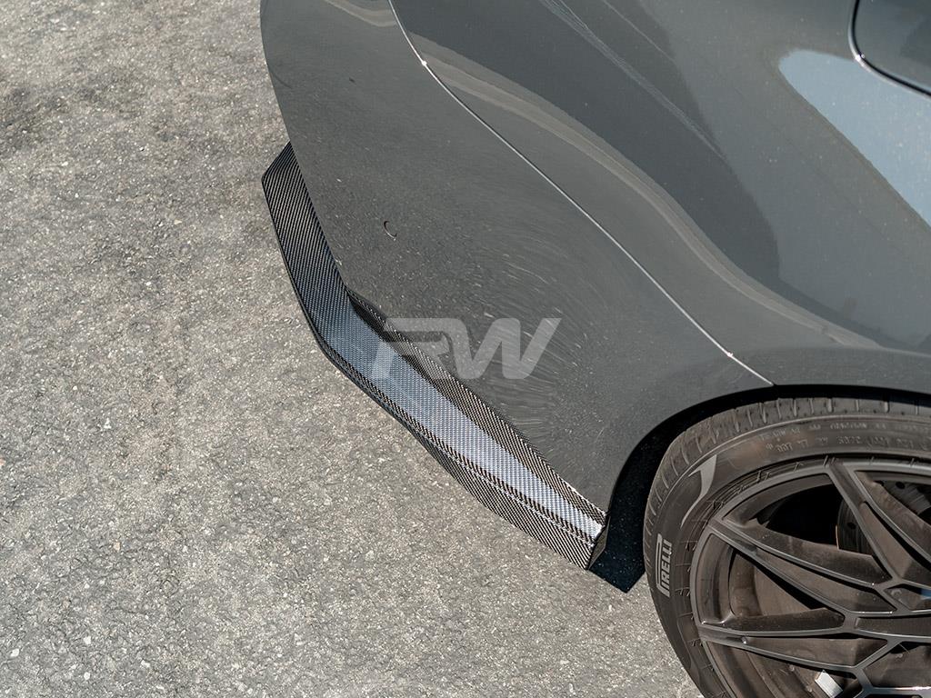 RW Carbon BMW G80 M3 GTS Carbon Fiber Diffuser Sides-Exterior-Silicon Valley Bimmer