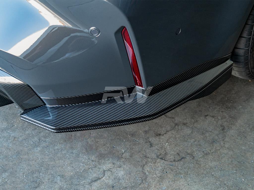 RW Carbon BMW G80 M3 GTS Carbon Fiber Diffuser Sides-Exterior-Silicon Valley Bimmer