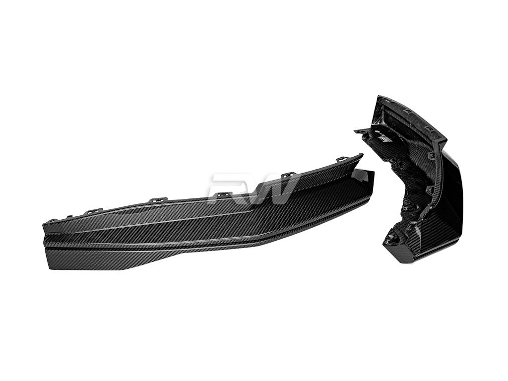 RW Carbon BMW G80 M3 GTS Carbon Fiber Diffuser Sides-Exterior-Silicon Valley Bimmer
