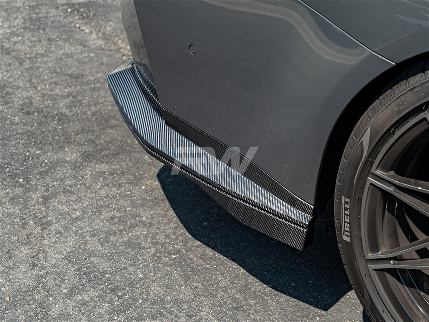 RW Carbon BMW G80 M3 GTS Carbon Fiber Diffuser Sides-Exterior-Silicon Valley Bimmer