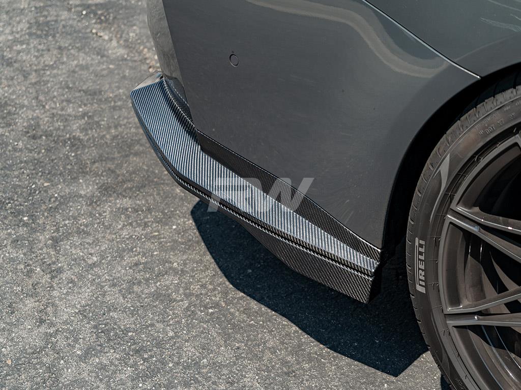 RW Carbon BMW G80 M3 GTS Carbon Fiber Diffuser Sides-Exterior-Silicon Valley Bimmer