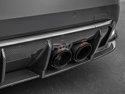 RW Carbon BMW G80 M3 RWS Carbon Fiber Lower Diffuser-Exterior-Silicon Valley Bimmer