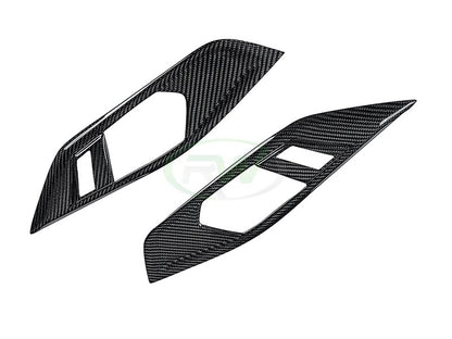 BMW G82 G83 M4 Carbon Fiber Door Handle Trims