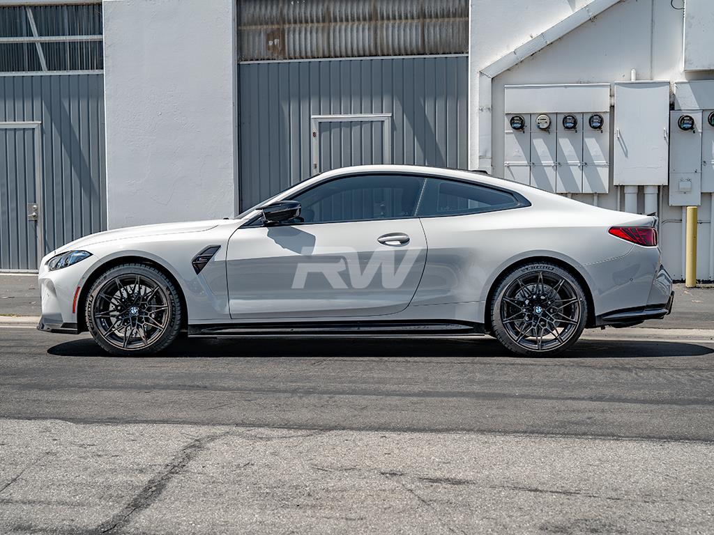 BMW G82 G83 M4 RWS Carbon Fiber Side Skirt Extensions