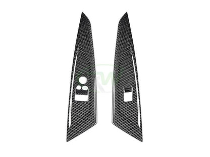 BMW G82 M4 Carbon Fiber Window Switch Panels