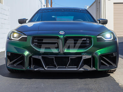 RW Carbon BMW G87 Dual Slat Carbon Fiber Duct Trims-Exterior-Silicon Valley Bimmer