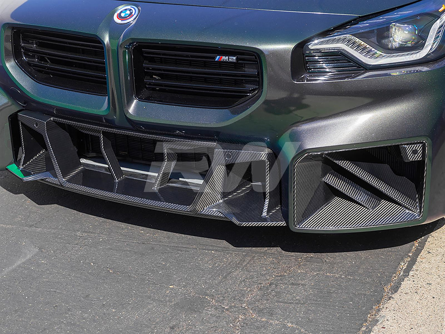 RW Carbon BMW G87 Dual Slat Carbon Fiber Duct Trims-Exterior-Silicon Valley Bimmer
