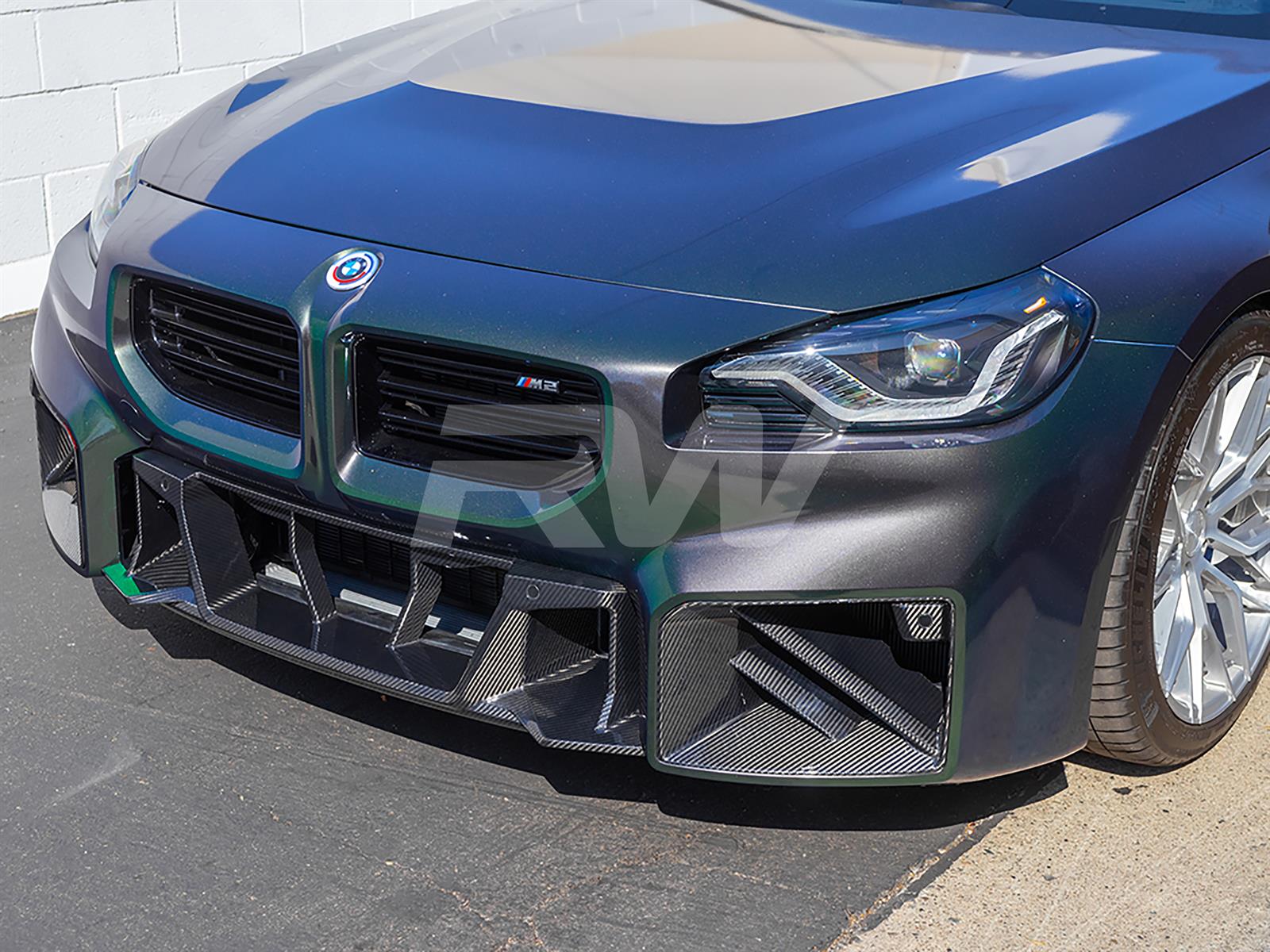 RW Carbon BMW G87 Dual Slat Carbon Fiber Duct Trims-Exterior-Silicon Valley Bimmer