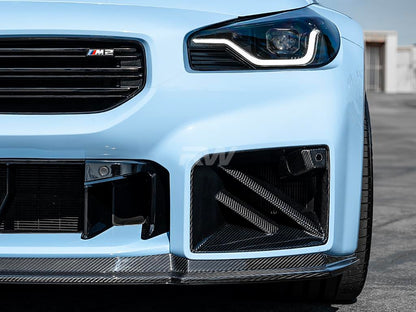 RW Carbon BMW G87 Dual Slat Carbon Fiber Duct Trims-Exterior-Silicon Valley Bimmer