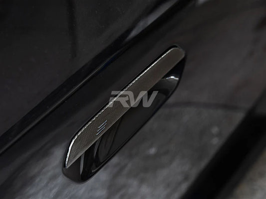 RW Carbon BMW G87 G42 Carbon Fiber Door Handle Trims-Interior-Silicon Valley Bimmer