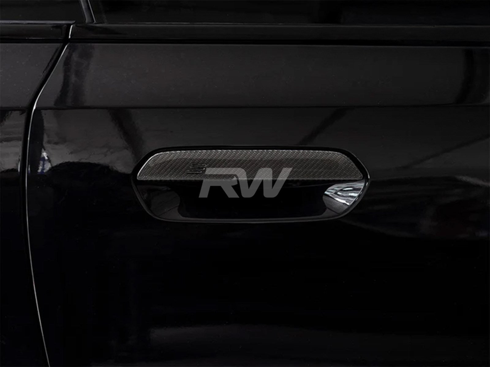 RW Carbon BMW G87 G42 Carbon Fiber Door Handle Trims-Interior-Silicon Valley Bimmer