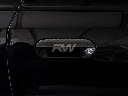 RW Carbon BMW G87 G42 Carbon Fiber Door Handle Trims-Interior-Silicon Valley Bimmer