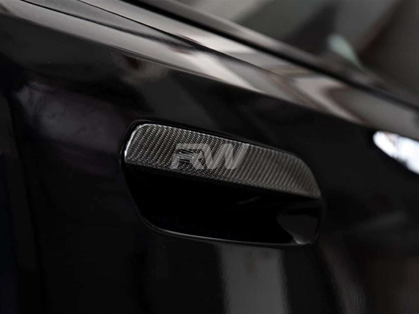 RW Carbon BMW G87 G42 Carbon Fiber Door Handle Trims-Interior-Silicon Valley Bimmer