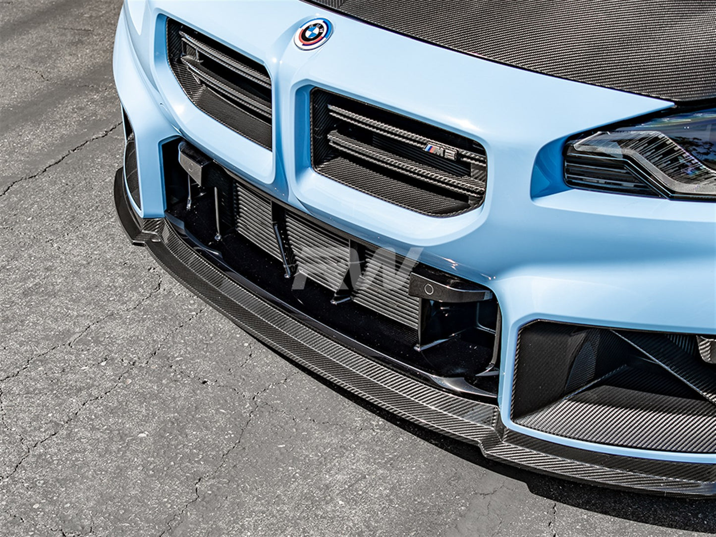 RW Carbon BMW G87 M2 ABS Mesh Lower Grille Guard-Exterior-Silicon Valley Bimmer