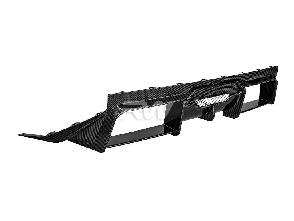 RW Carbon BMW G87 M2 APEX Carbon Fiber Diffuser-Exterior-Silicon Valley Bimmer