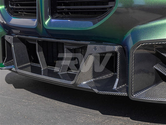 RW Carbon BMW G87 M2 Carbon Fiber Center Bumper Trim-Exterior-Silicon Valley Bimmer