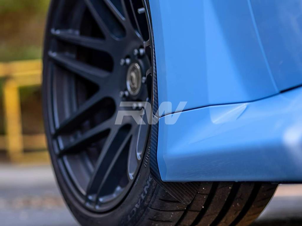 RW Carbon BMW G87 M2 Carbon Fiber Front Splash Guards-Exterior-Silicon Valley Bimmer