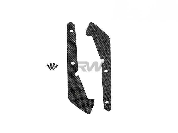 RW Carbon BMW G87 M2 Carbon Fiber Front Splash Guards-Exterior-Silicon Valley Bimmer