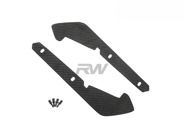 RW Carbon BMW G87 M2 Carbon Fiber Front Splash Guards-Exterior-Silicon Valley Bimmer