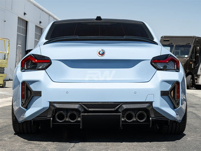 RW Carbon BMW G87 M2 Carbon Fiber GTX Diffuser+Undertray-Exterior-Silicon Valley Bimmer