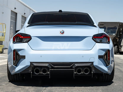 RW Carbon BMW G87 M2 Carbon Fiber GTX Diffuser+Undertray-Exterior-Silicon Valley Bimmer