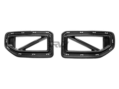 RW Carbon BMW G87 M2 Carbon Fiber GTX Replacement Grilles-Exterior-Silicon Valley Bimmer
