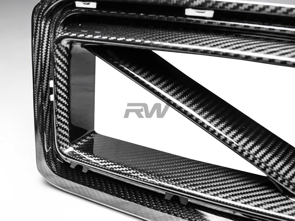 RW Carbon BMW G87 M2 Carbon Fiber GTX Replacement Grilles-Exterior-Silicon Valley Bimmer