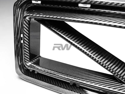 RW Carbon BMW G87 M2 Carbon Fiber GTX Replacement Grilles-Exterior-Silicon Valley Bimmer