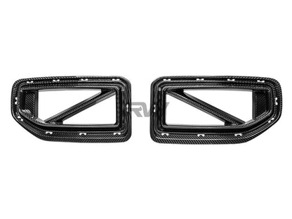 RW Carbon BMW G87 M2 Carbon Fiber GTX Replacement Grilles-Exterior-Silicon Valley Bimmer