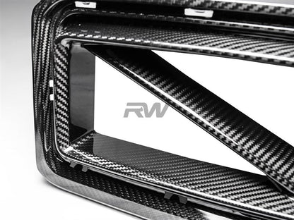 RW Carbon BMW G87 M2 Carbon Fiber GTX Replacement Grilles-Exterior-Silicon Valley Bimmer