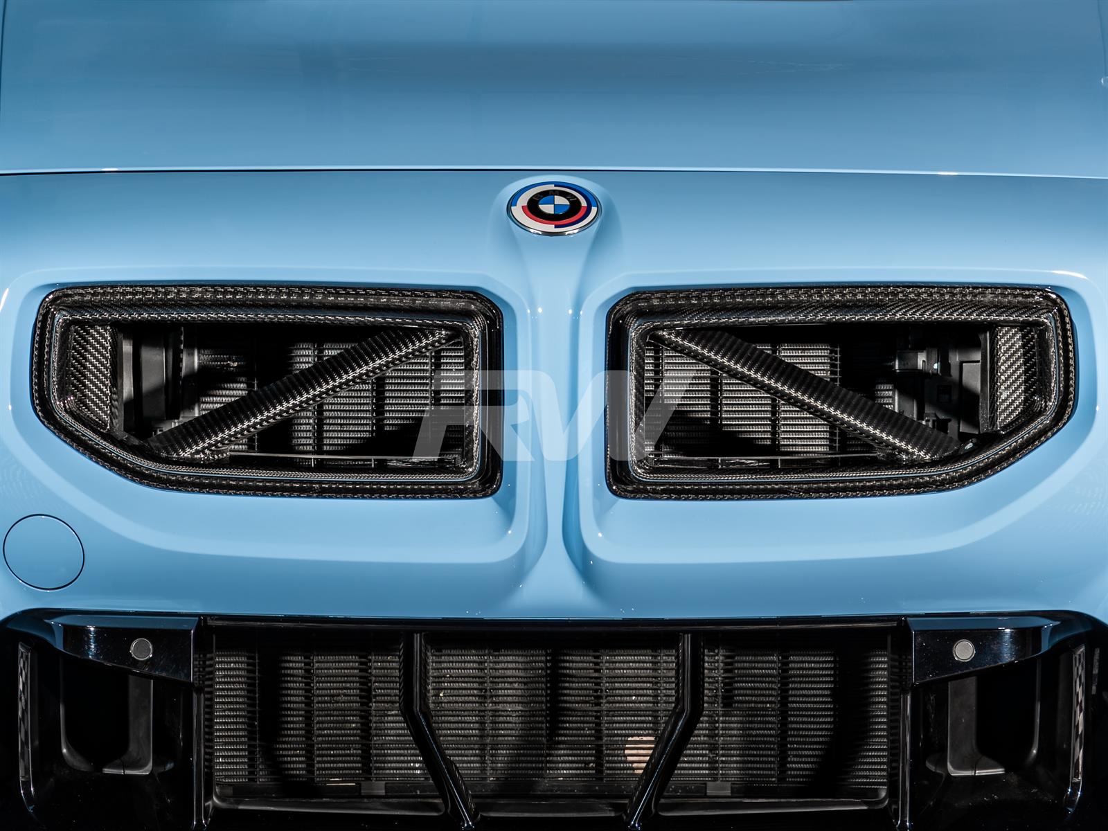 RW Carbon BMW G87 M2 Carbon Fiber GTX Replacement Grilles-Exterior-Silicon Valley Bimmer